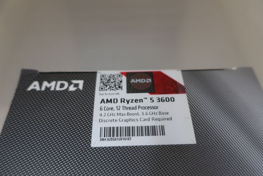 Processor AMD Ryzen 5 3600 4.2 GHz 6 core, AM4 socket