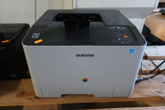 2 stk. printer SAMSUNG, HP OG 3 stk. monitor SAMSUNG 