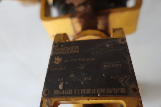 Pladevibrator WACKER NEUSON DPU 4545He