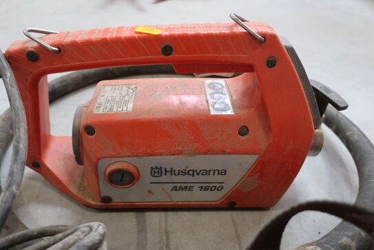 1 stk. Betonvibrator HUSQVARNA AME 1600 med vibratorslange