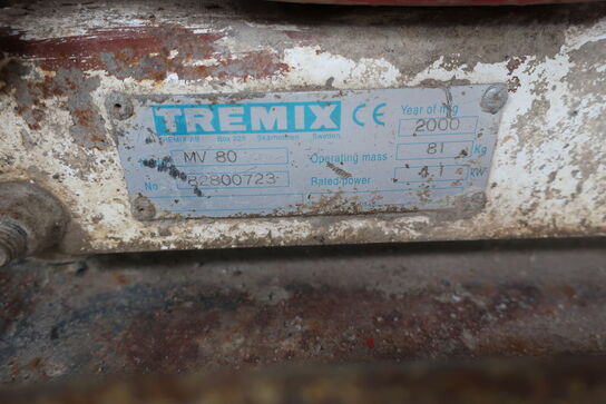 Pladevibrator TREMIX MV 80