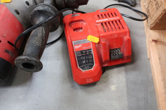 Akku borehammer MILWAUKEE M18 ONEFHPX med batteri og lader