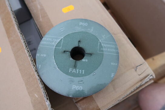 800 pcs. Fiber grinding discs PEGATEC K60