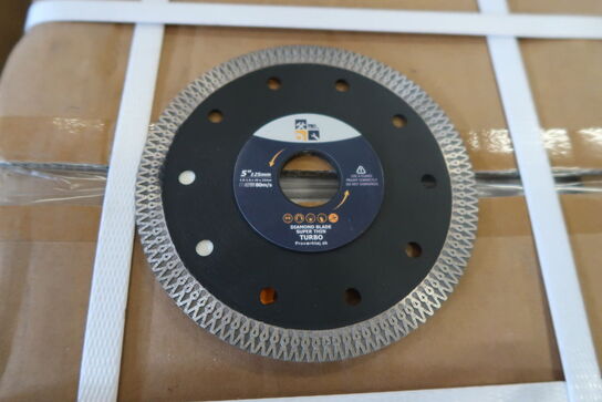 100 pieces. Diamond cutting blades 125mm