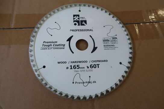 50 pieces. Blades for circular saw 165mm 60T