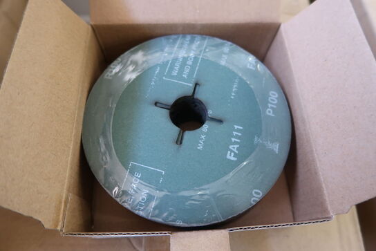 800 pcs. Fiber grinding discs PEGATEC K100