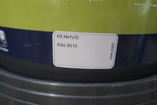 8 spande maling robust 07 DYRUP 10L renhvid ral 9010