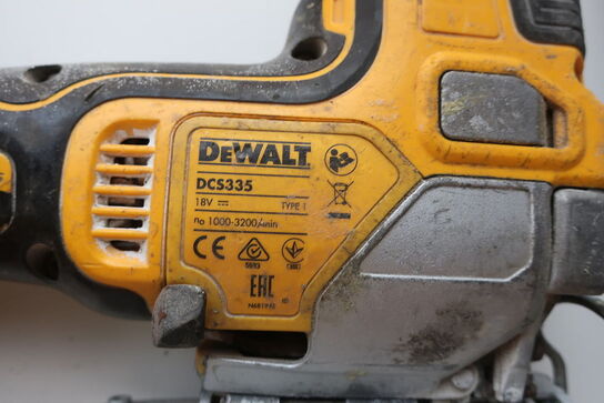 5 stk. akku maskiner DEWALT