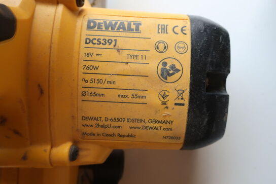 5 stk. akku maskiner DEWALT