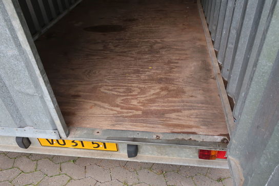 Containertrailer VARIANT 750 Mc (Sælges uden reg. Attest)