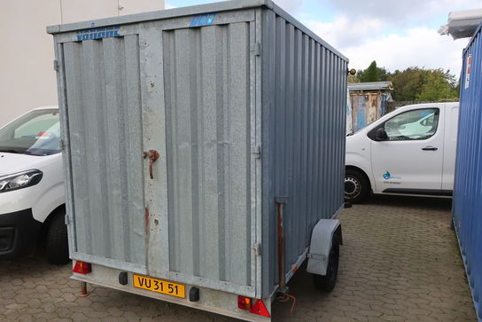 Containertrailer VARIANT 750 Mc (Sælges uden reg. Attest)