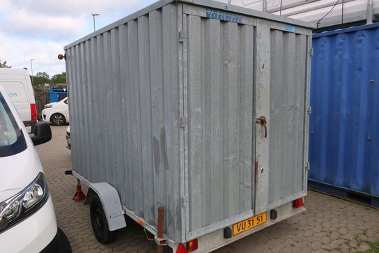 Containertrailer VARIANT 750 Mc (Sælges uden reg. Attest)