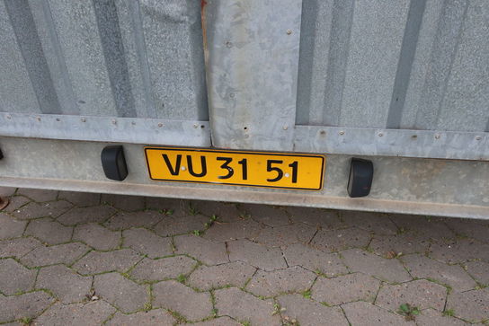 Containertrailer VARIANT 750 Mc (Sælges uden reg. Attest)