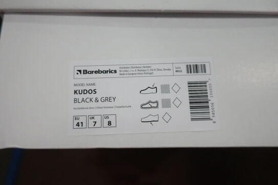 Sko BAREBARICS Kudos Black & Grey Str: 41