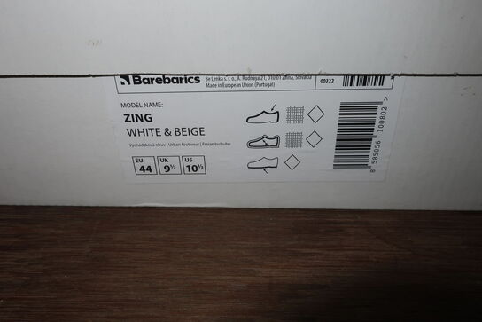 Sko BAREBARICS ZING White & Beige Str: 44