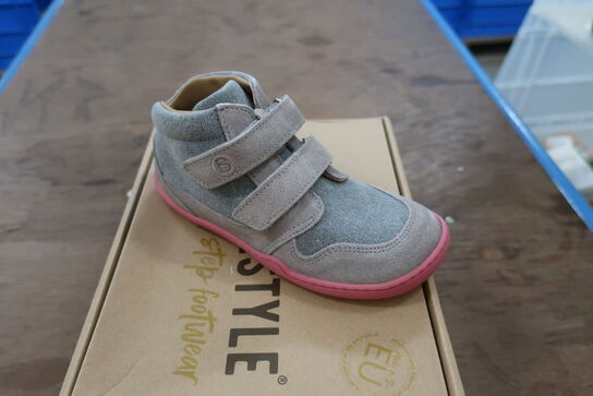 Sko BLIFESTYLE Loris Velcro Hellgrau Str: 28