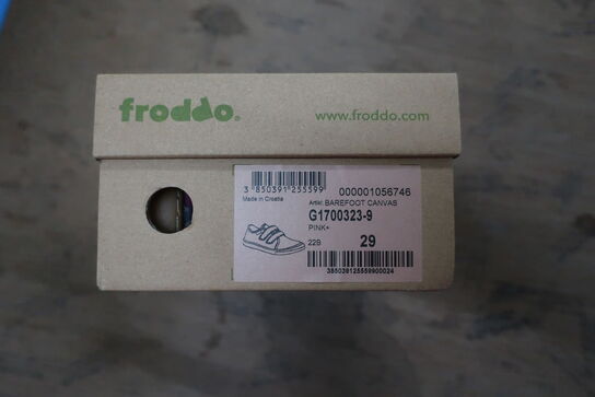 Sko FRODDO Barefoot Canvas Str: 29