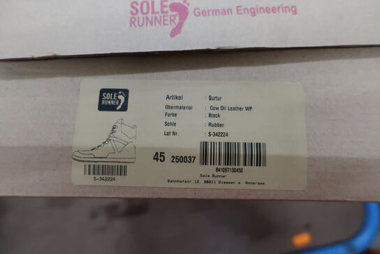 Sko SOLE RUNNER Surtur Cow Oil Leather WP Str: 45