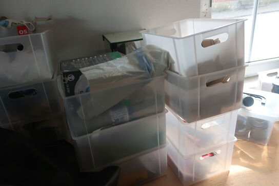 Arbejdsbord med indhold