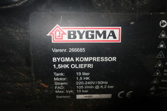 Kompressor BYGMA 1,5 HK