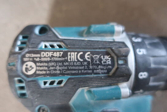 Akku. Boremaskine og finecutter MAKITA