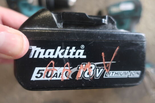 Akku. Boremaskine og slagskruemaskine MAKITA