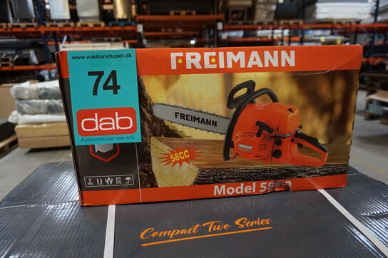 Freimann benzin kædesav 5800 58cc 20" sværd
