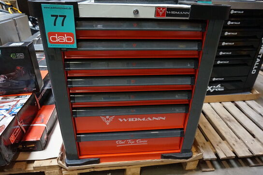 Widmann XL-Steel top Værkstedsvogn 272 Dele 