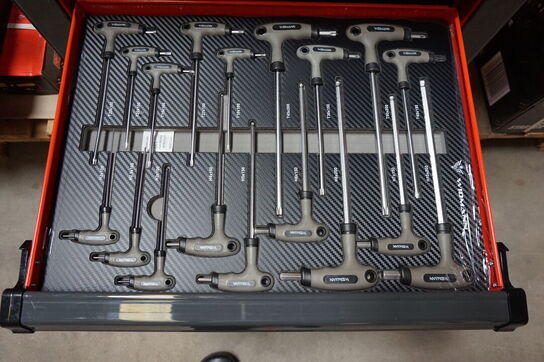 Widmann XL-Steel top Værkstedsvogn 272 Dele 