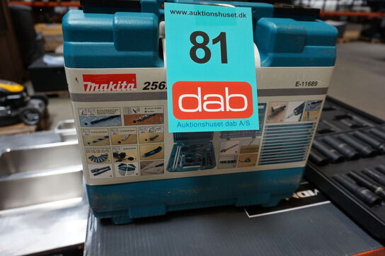Makita E-11689 Bor og Bitssæt 256 dele 