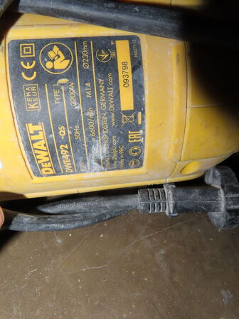 Vinkelsliber DEWALT
