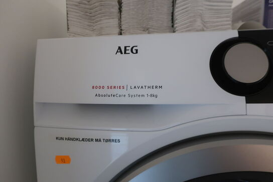 Tørretumbler AEG 8000 Series Lavatherm