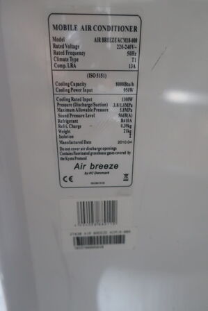 Mobil air conditioner AIR BREEZE
