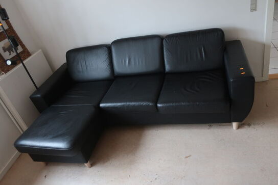 Sofa med chaiselong