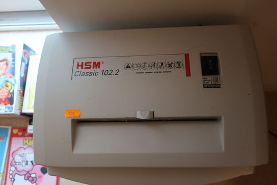 Makuleringsmaskine HSM Classic 102.2