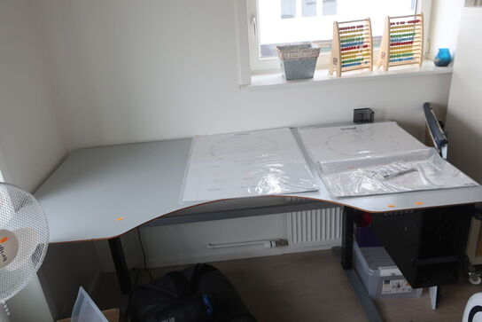 El-hæve/sænkebord 200 x 100 cm