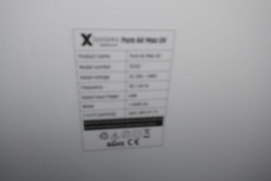 Luftrenser XSYSTEMS PureAir samt ventilator