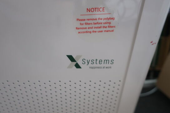 Luftrenser XSYSTEMS PureAir samt ventilator