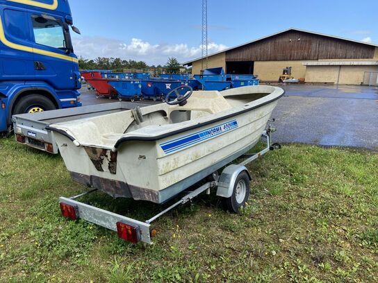 Båd NORMA 400 inkl. Bådtrailer
