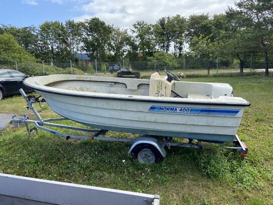 Båd NORMA 400 inkl. Bådtrailer