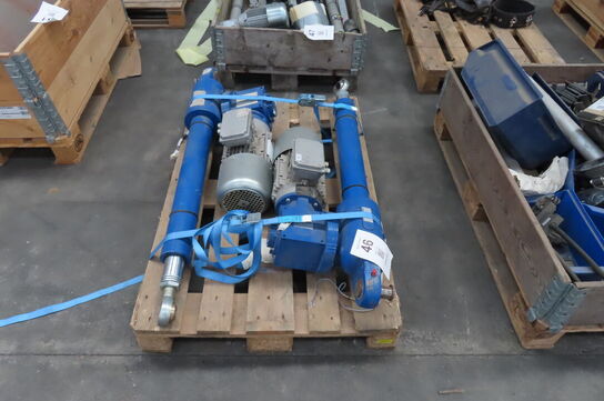 2 stk. Stempler inkl. Motor