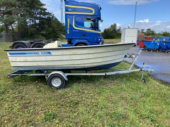 Båd NORMA 400 inkl. Bådtrailer