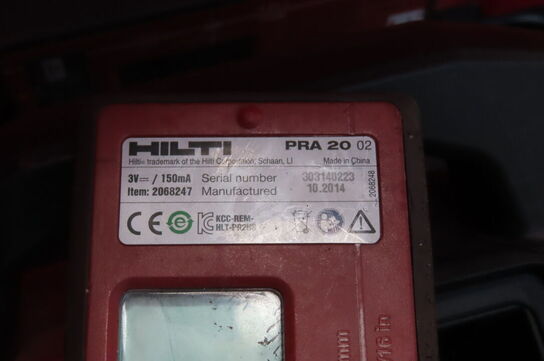 2 stk. Rotationslaser HILTI 
