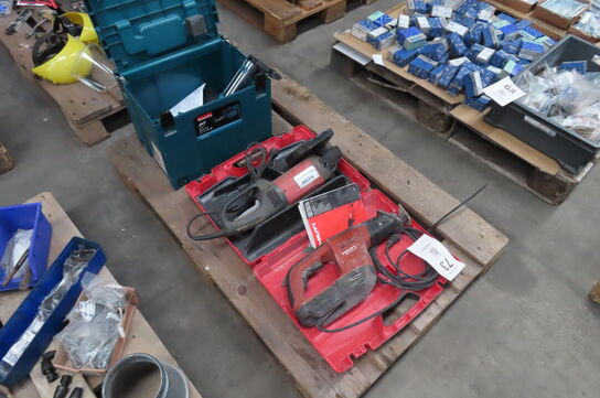 3 stk. elværktøj HILTI 