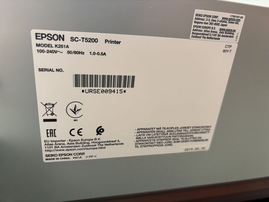 Formatprinter EPSON SURECOLOR T5200