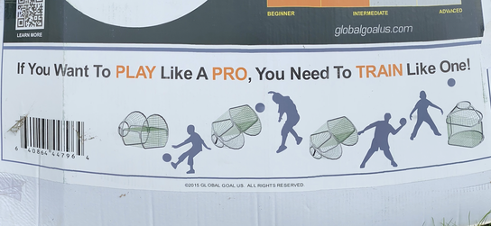 4 stk GLOBAL GOAL HOME