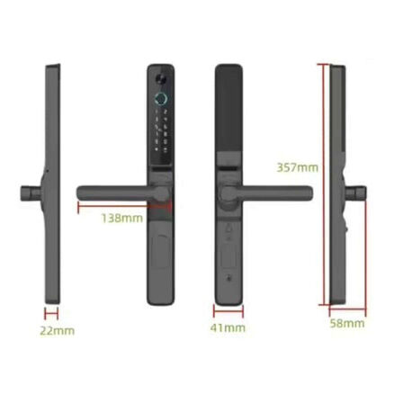 2 stk. Smart Lock Titan Premium ZC10