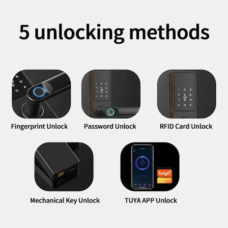 2 stk. Smart Lock Entrivo HR05 Sort
