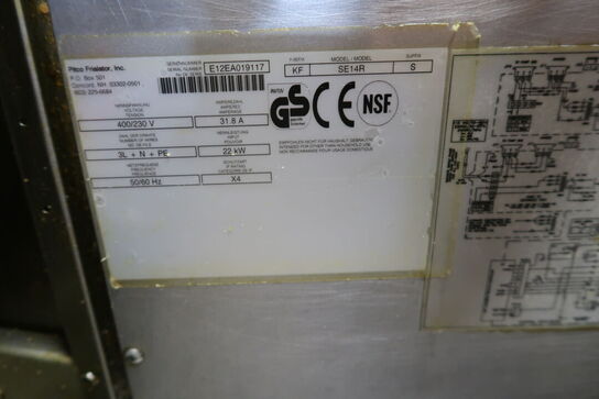 Dobbelt friture PITCO KF SE14R