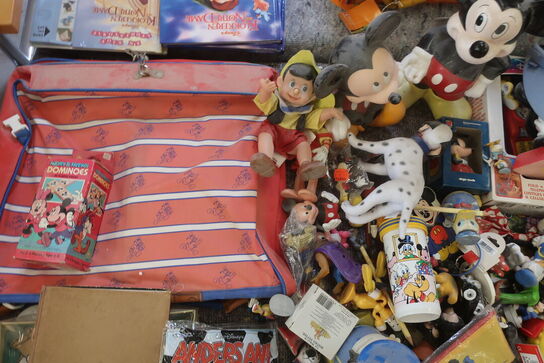 Mickey og walt disney ting m.m.